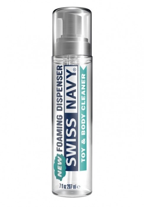 Очищающая пенка для игрушек и тела Swiss Navy Toy   Body Cleaner Foamer - 207 мл. - Swiss navy - купить с доставкой в Златоусте