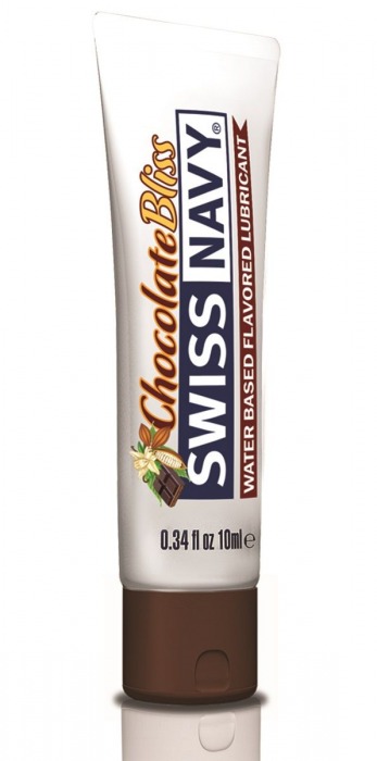 Лубрикант с ароматом шоколада Swiss Navy Chocolate Bliss Lube - 10 мл. - Swiss navy - купить с доставкой в Златоусте