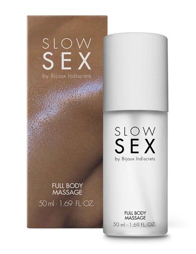 Массажный гель Slow Sex Full Body Massage - 50 мл. - Bijoux Indiscrets - купить с доставкой в Златоусте