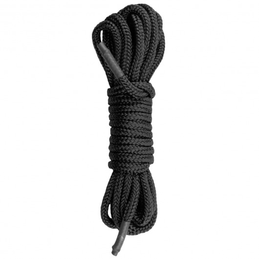 Черная веревка для бондажа Easytoys Bondage Rope - 5 м. - Easy toys - купить с доставкой в Златоусте