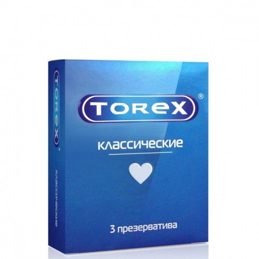Гладкие презервативы Torex  Классические  - 3 шт. - Torex - купить с доставкой в Златоусте