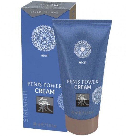 Возбуждающий крем для мужчин Penis Power Cream - 30 мл. - Shiatsu - купить с доставкой в Златоусте