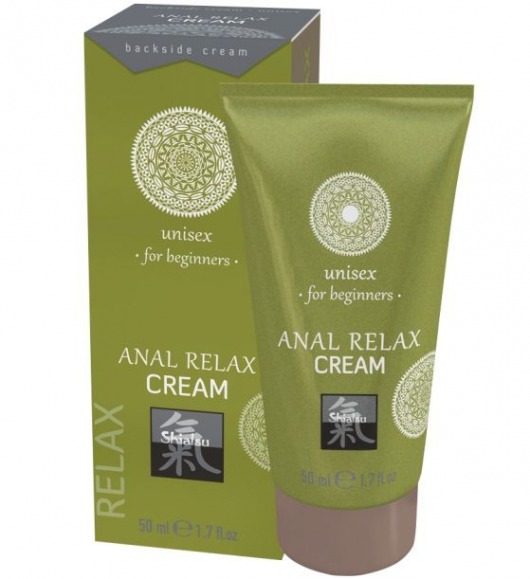Анальный крем Anal Relax Cream - 50 мл. - Shiatsu - купить с доставкой в Златоусте