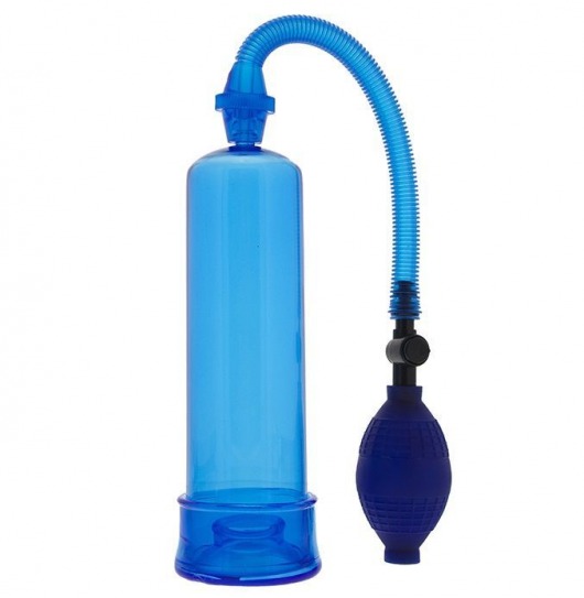 Синяя вакуумная помпа MENZSTUFF PENIS ENLARGER - Dream Toys - в Златоусте купить с доставкой