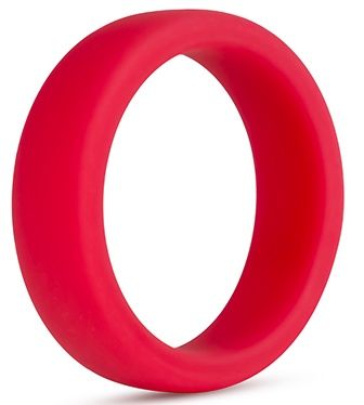 Красное эрекционное кольцо Silicone Go Pro Cock Ring - Blush Novelties - в Златоусте купить с доставкой