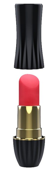 Клиторальный стимулятор-помада LIPSTICK - 9,3 см. - Dream Toys - купить с доставкой в Златоусте