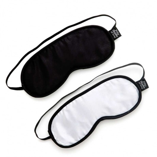 Набор из двух масок на глаза Soft Blindfold Twin Pack - Fifty Shades of Grey - купить с доставкой в Златоусте