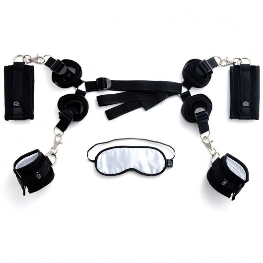 Комплект бондажа Under The Bed Restraints Kit - Fifty Shades of Grey - купить с доставкой в Златоусте