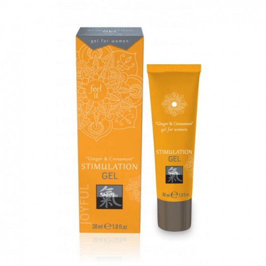 Возбуждающий интимный гель STIMULATION GEL Ginger   Cinnamon - 30 мл. - Shiatsu - купить с доставкой в Златоусте