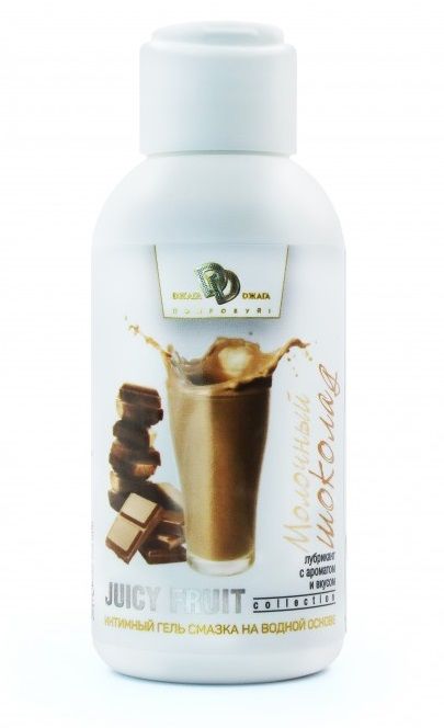Интимный гель-смазка JUICY FRUIT с ароматом молочного шоколада - 100 мл. - БиоМед - купить с доставкой в Златоусте