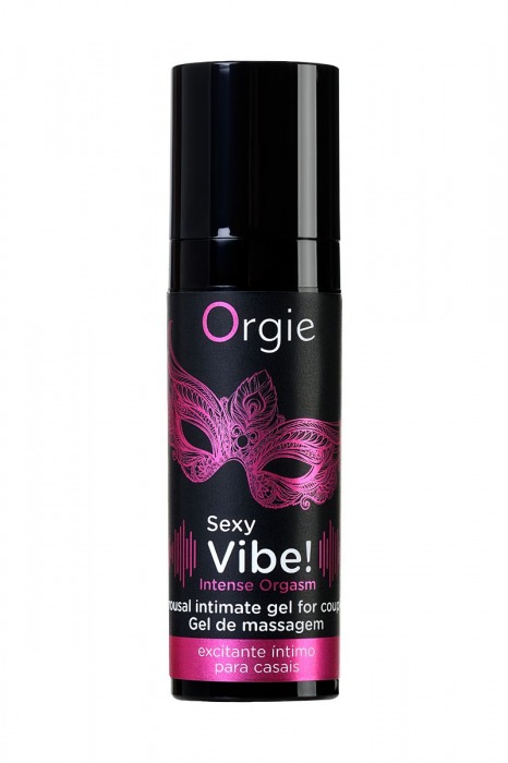 Гель для массажа ORGIE Sexy Vibe Intense Orgasm - 15 мл. - ORGIE - купить с доставкой в Златоусте