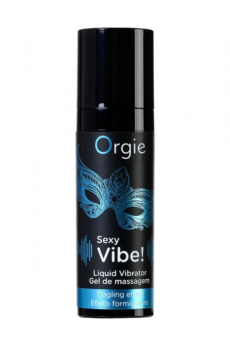 Гель для массажа ORGIE Sexy Vibe Liquid Vibrator с эффектом вибрации - 15 мл. - ORGIE - купить с доставкой в Златоусте