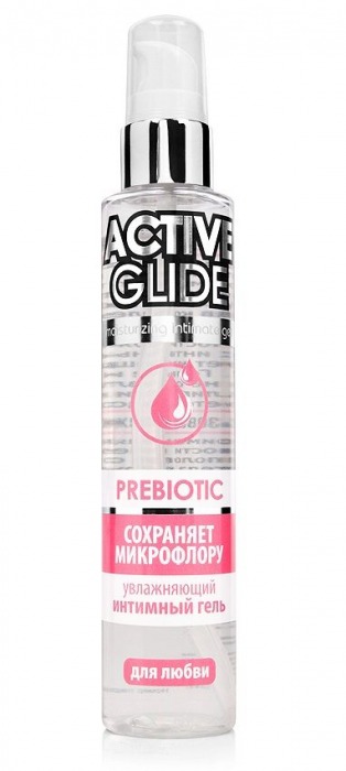 Увлажняющий интимный гель Active Glide Prebiotic - 100 гр. - Биоритм - купить с доставкой в Златоусте