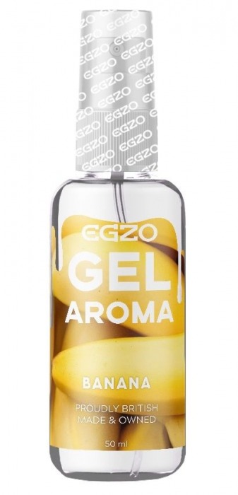 Интимный лубрикант EGZO AROMA с ароматом банана - 50 мл. - EGZO - купить с доставкой в Златоусте