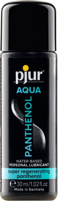 Лубрикант на водной основе с пантенолом pjur AQUA Panthenol - 30 мл. - Pjur - купить с доставкой в Златоусте