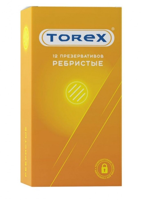 Текстурированные презервативы Torex  Ребристые  - 12 шт. - Torex - купить с доставкой в Златоусте