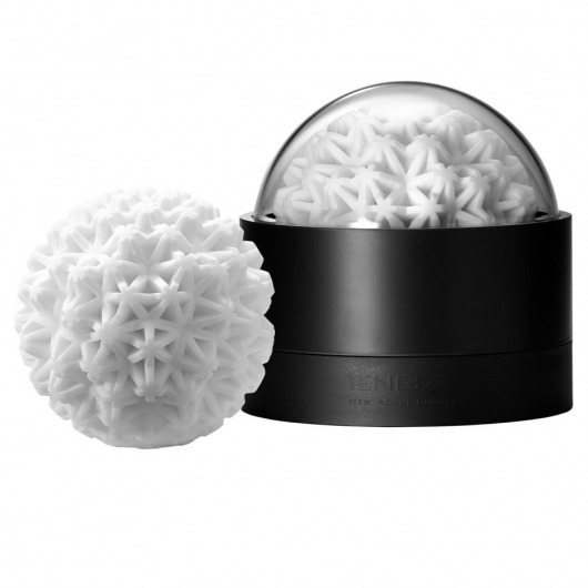 Белый мастурбатор Tenga Geo Coral - Tenga - в Златоусте купить с доставкой