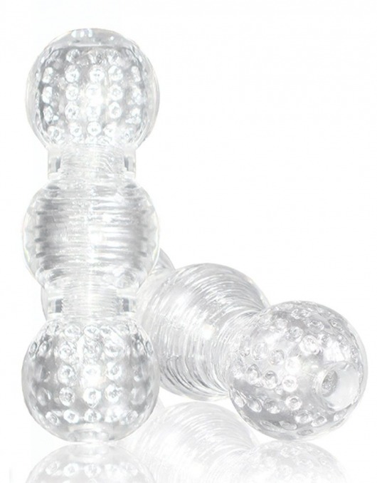 Прозрачный фигурный мастурбатор Master Stroker - Blush Novelties - в Златоусте купить с доставкой