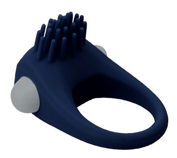 Синее эрекционное виброкольцо STIMU RING - Dream Toys - в Златоусте купить с доставкой