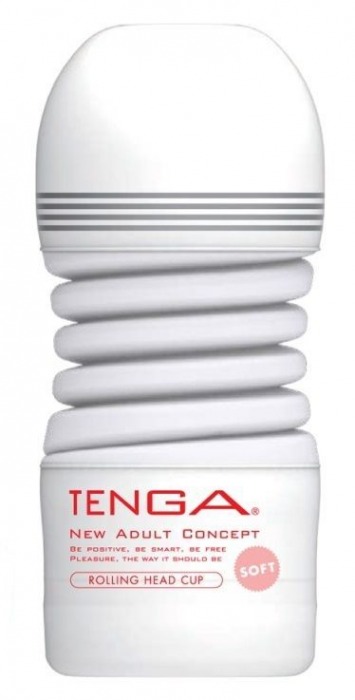 Мастурбатор TENGA Rolling Head Cup Soft - Tenga - в Златоусте купить с доставкой