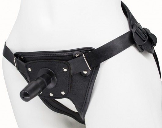 Черный пояс для насадок BEST CLASS STRAP - LOVETOY (А-Полимер) - купить с доставкой в Златоусте