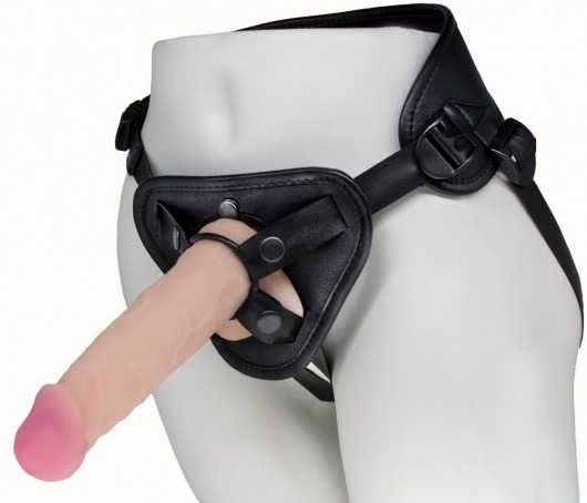 Пояс харнесс BEST UNI strap с 2 сменными насадками - 18,5 и 16 см. - LOVETOY (А-Полимер) - купить с доставкой в Златоусте