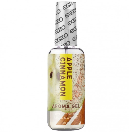 Интимный лубрикант EGZO AROMA с ароматом яблока и корицы - 50 мл. - EGZO - купить с доставкой в Златоусте