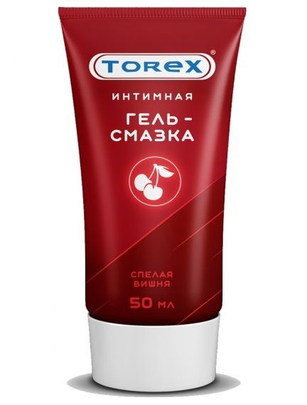 Смазка на водной основе TOREX  Спелая вишня  - 50 мл. - Torex - купить с доставкой в Златоусте