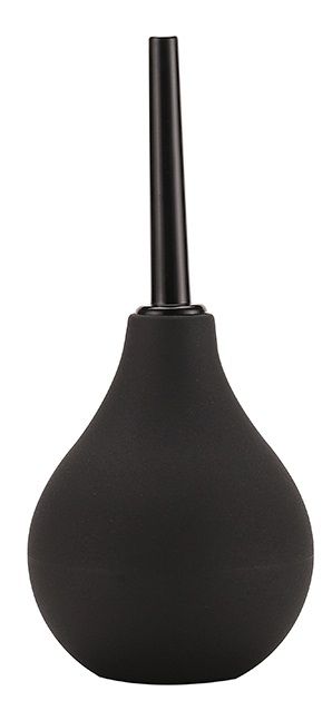 Черный анальный душ ANAL DOUCHE с прямым наконечником - Dream Toys - купить с доставкой в Златоусте