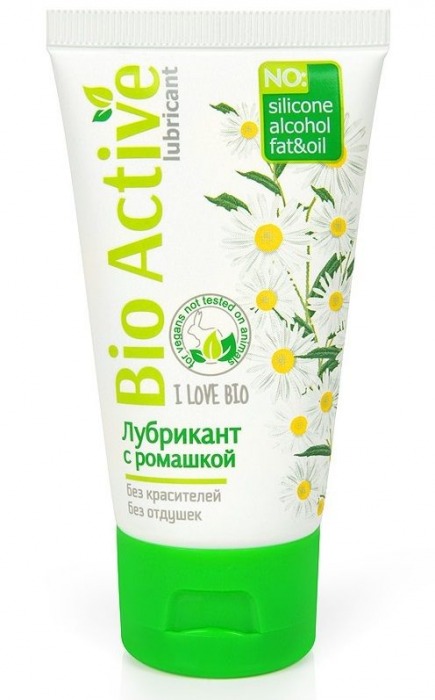 Гель-лубрикант на водной основе Bio Active - 50 гр. - Биоритм - купить с доставкой в Златоусте