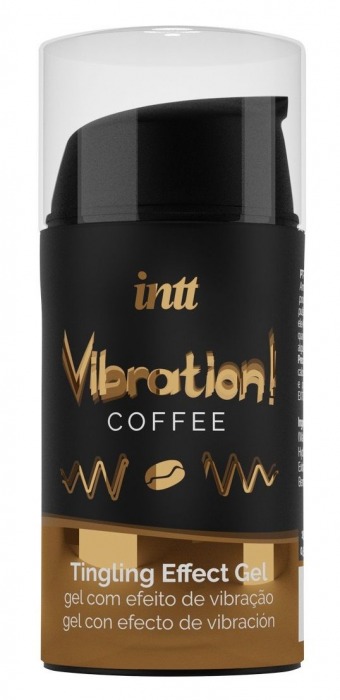 Жидкий интимный гель с эффектом вибрации Vibration! Coffee - 15 мл. - INTT - купить с доставкой в Златоусте