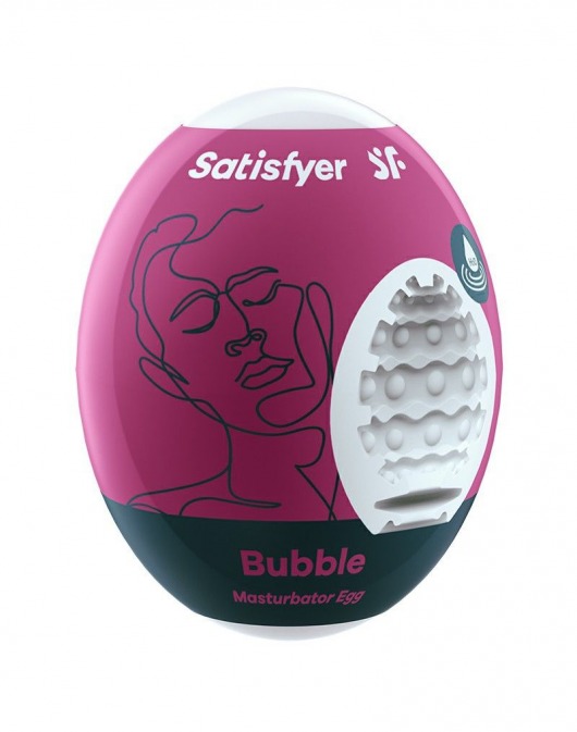 Мастурбатор-яйцо Satisfyer Bubble Mini Masturbator - Satisfyer - в Златоусте купить с доставкой