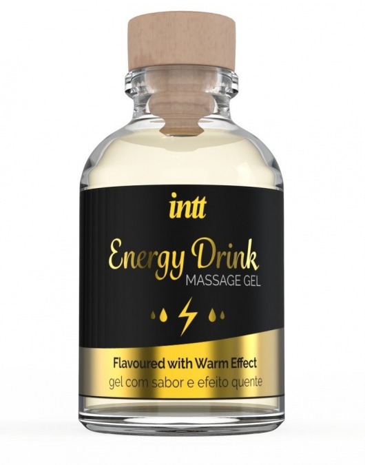 Массажный гель с согревающим эффектом Energy Drink - 30 мл. - INTT - купить с доставкой в Златоусте