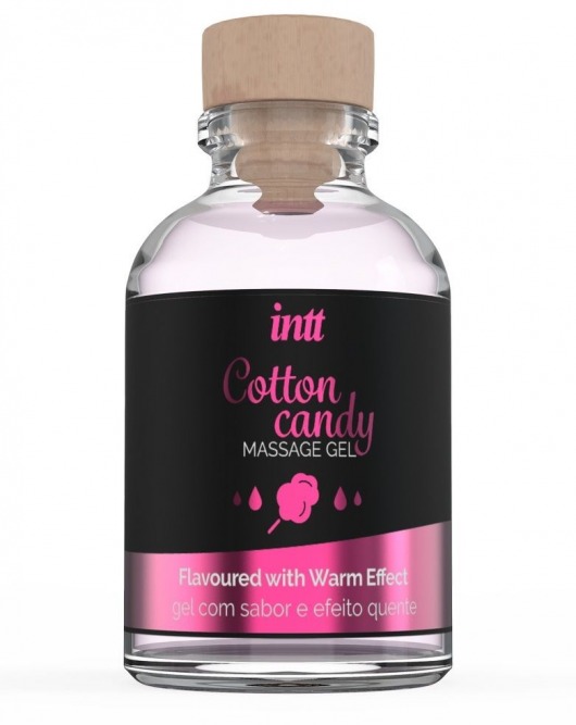 Массажный гель с согревающим эффектом Cotton Candy - 30 мл. - INTT - купить с доставкой в Златоусте