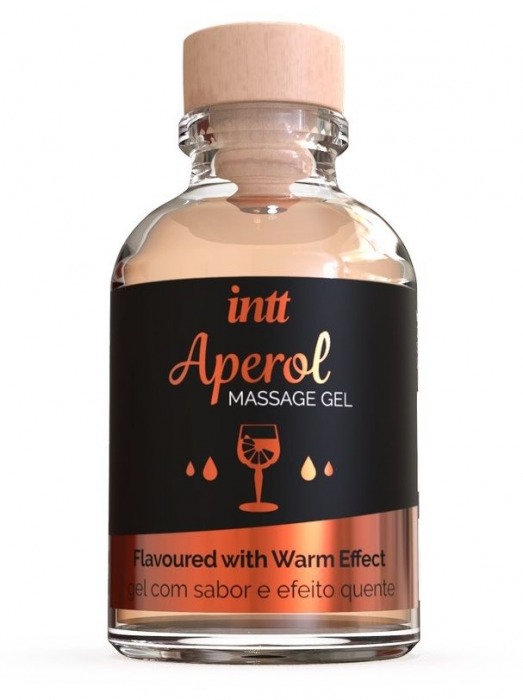 Массажный гель с согревающим эффектом Aperol - 30 мл. - INTT - купить с доставкой в Златоусте