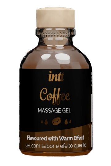 Массажный гель с согревающим эффектом Coffee - 30 мл. - INTT - купить с доставкой в Златоусте