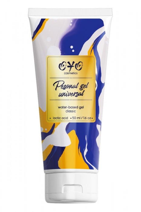 Интимная смазка на водной основе OYO Personal Gel Universal - 50 мл. - OYO - купить с доставкой в Златоусте