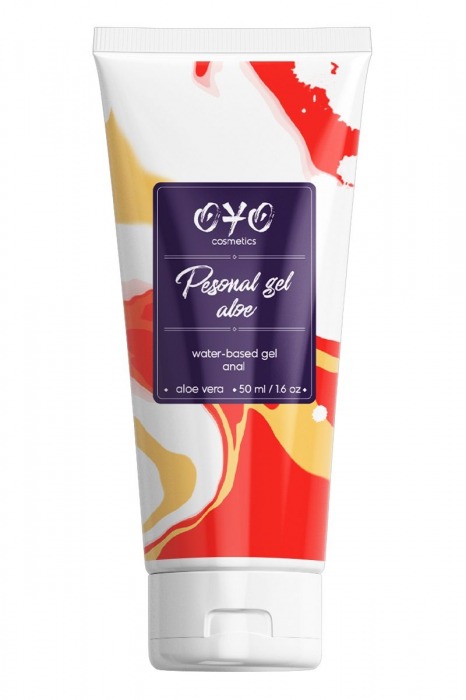 Анальная смазка на водной основе OYO Personal Gel Aloe - 50 мл. - OYO - купить с доставкой в Златоусте