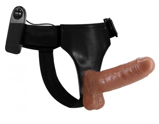 Страпон на трусиках с вибрацией Ultra Passionate Harness - 16 см. - Baile - купить с доставкой в Златоусте