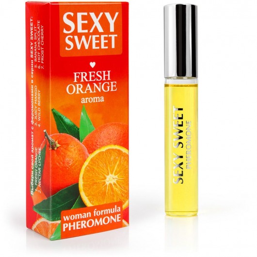Парфюм для тела с феромонами Sexy Sweet с ароматом апельсина - 10 мл. -  - Магазин феромонов в Златоусте