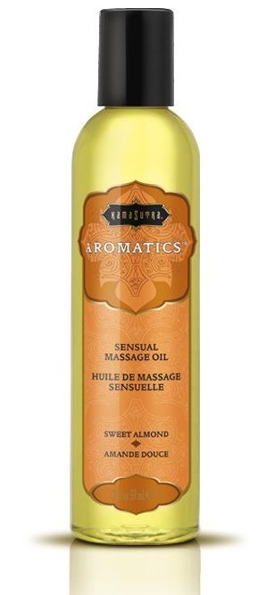 Массажное масло с миндальным ароматом Sweet Almond - 59 мл. - Kama Sutra - купить с доставкой в Златоусте