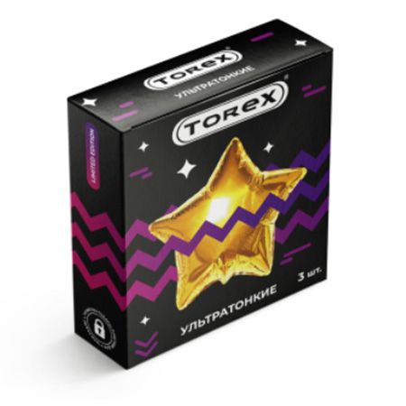 Презервативы Torex Party  Ультратонкие  - 3 шт. - Torex - купить с доставкой в Златоусте