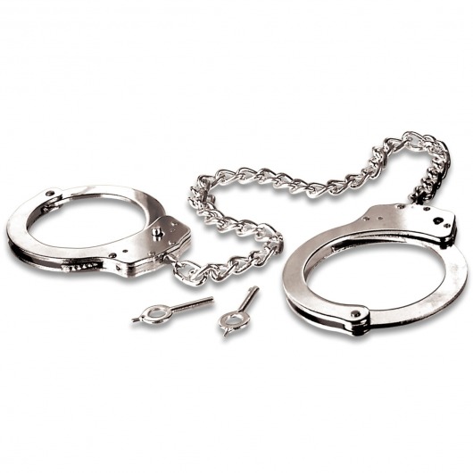 Металлические наручники Metal Leg Cuffs - Pipedream - купить с доставкой в Златоусте
