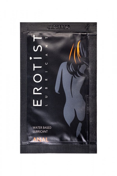 Пробник лубриканта на водной основе Erotist Anal - 4 мл. - Erotist Lubricants - купить с доставкой в Златоусте