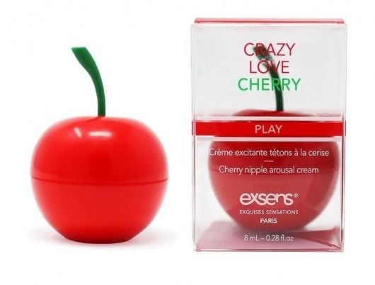Крем для стимуляции сосков Crazy Love Cherry - 8 мл. - Exsens - купить с доставкой в Златоусте