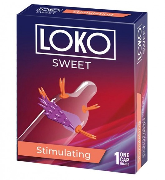 Стимулирующая насадка на пенис LOKO SWEET с возбуждающим эффектом - Sitabella - в Златоусте купить с доставкой