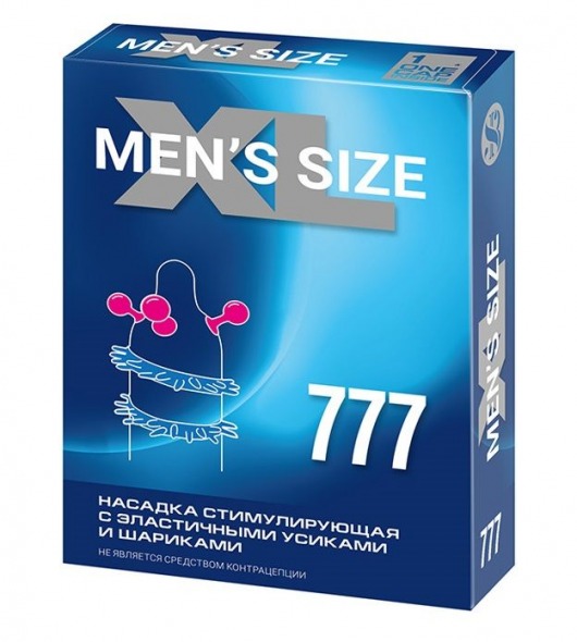 Стимулирующая насадка на пенис MEN SIZE 777 - Sitabella - в Златоусте купить с доставкой