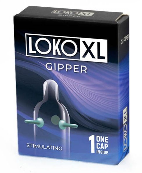 Стимулирующая насадка на пенис LOKO XL GIPPER - Sitabella - в Златоусте купить с доставкой