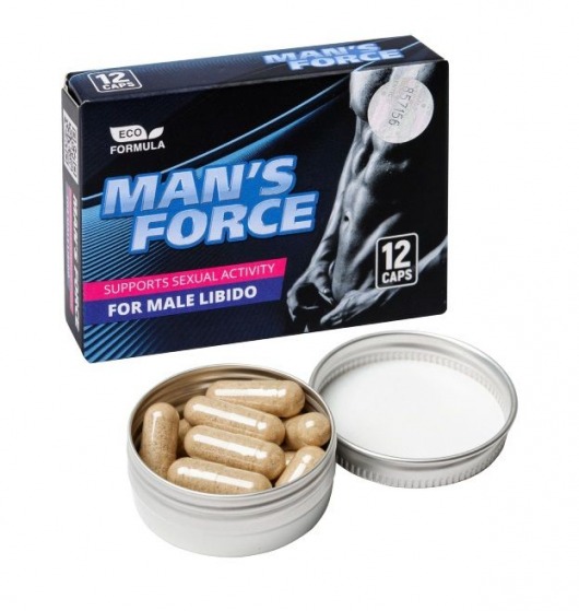 Пищевой концентрат для мужчин MANS FORCE  - 12 капсул - Sitabella - купить с доставкой в Златоусте