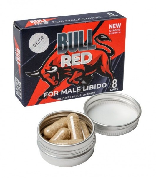 Пищевой концентрат для мужчин BULL RED - 8 капсул - Sitabella - купить с доставкой в Златоусте